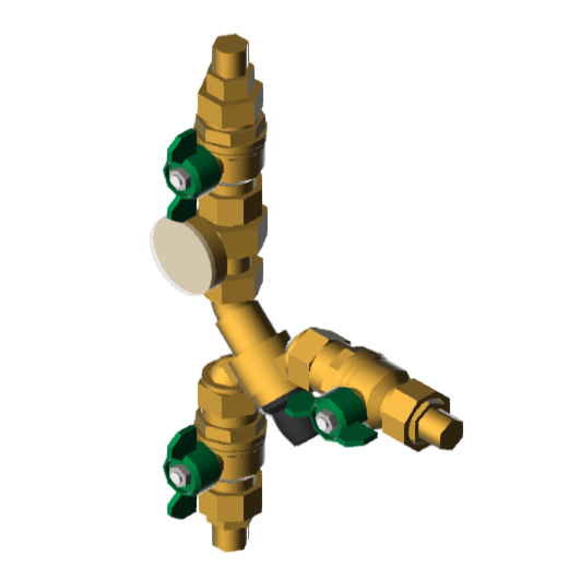 Caleffi 520 Anglemix™ Thermostatic Mixing Valve Engworks Global 7318